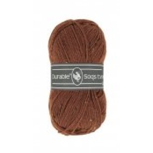 Durable Soqs tweed 417 Bombay Brown